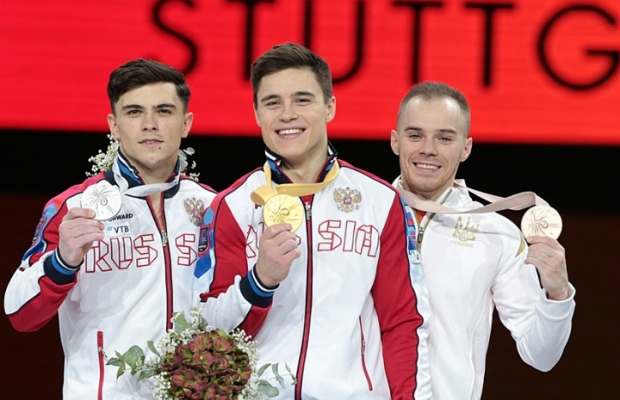Нагорный выиграл второе золото на ЧМ по спортивной гимнастике - теперь в индивидуальном многоборье